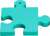 Nendoroid More Puzzle Base (Blue) (PVC Figure) Item picture1