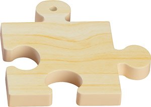 Nendoroid More Puzzle Base (Wood Grain) (PVC Figure)