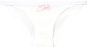 AZO2 Ribbon Low Rise Shorts (White) (Fashion Doll)