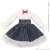 PNS Rosalind Dress Set (White x Navy) (Fashion Doll) Item picture1