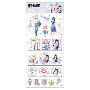 Spy x Family 4 Size Sticker Link Outfit (Anime Toy)