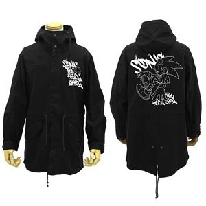 Sonic the Hedgehog M-51 Jacket Black M (Anime Toy)
