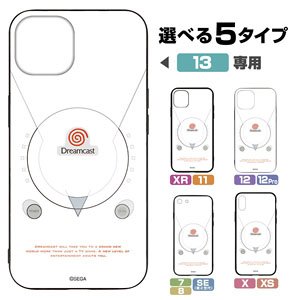 ドリームキャスト 強化ガラスiPhoneケース [7・8・SE(第2世代)共用] (キャラクターグッズ)