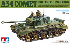 British Cruiser Tank A34 Comet (Plastic model)