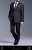 POP Toys Costume 1/6 Mens Suits 2022 Autumn New X36 Navy Blue (Fashion Doll) Other picture2