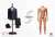 POP Toys Costume 1/6 Mens Suits 2022 Autumn New X36 Black (Fashion Doll) Other picture7