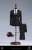 POP Toys Costume 1/6 Mens Suits 2022 Autumn New X37 Black (Fashion Doll) Other picture4