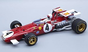 Ferrari 312B Italian GP 1970 Winner #4 Clay Regazzoni w/Driver Figure (Diecast Car)