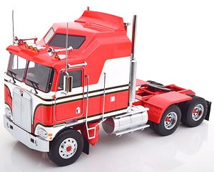 Kenworth K100 Aerodyne 1976 red/white/black (ミニカー)