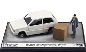 Fiat Panda Zero 1978 Designer G.Giugiaro (Diecast Car)