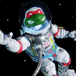 Teenage Mutant Ninja Turtles TMNT Wave 8/ Space Cadet Raphael Ultimate 7inch Action Figure (Completed)