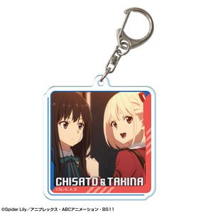 リコリス・リコイル アクリルキーホルダー デザイン11 (錦木千束&井ノ上たきな) (キャラクターグッズ)
