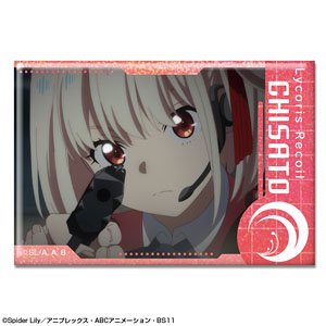 リコリス・リコイル ホログラム缶バッジ デザイン05 (錦木千束/E) (キャラクターグッズ)