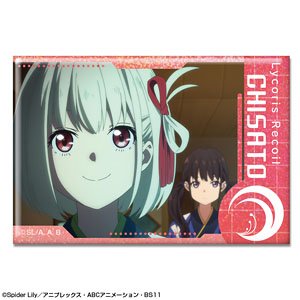 リコリス・リコイル ホログラム缶バッジ デザイン06 (錦木千束/F) (キャラクターグッズ)