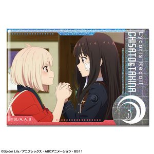 リコリス・リコイル ホログラム缶バッジ デザイン19 (錦木千束&井ノ上たきな/A) (キャラクターグッズ)
