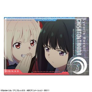 リコリス・リコイル ホログラム缶バッジ デザイン21 (錦木千束&井ノ上たきな/C) (キャラクターグッズ)