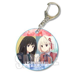 やわらかクリアチャーム リコリス・リコイル 千束&たきな(制服) (キャラクターグッズ)