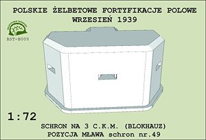 Polish Reinforced Concrete Field Fortifications - September 1939 (Plastic model)