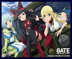 Klockworx Sleeve Collection Vol.64 Gate: Jieitai Kano Chi nite, Kaku Tatakaeri Lelei & Rory & Tuka (Card Sleeve)
