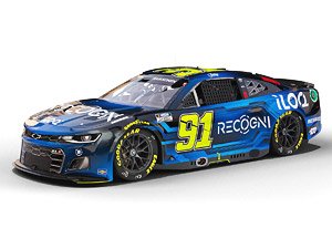 `キミ・ライコネン` #91 RECOGNI シボレー カマロ NASCAR 2022 ネクストジェネレーション 【フードオープン】 (ミニカー)
