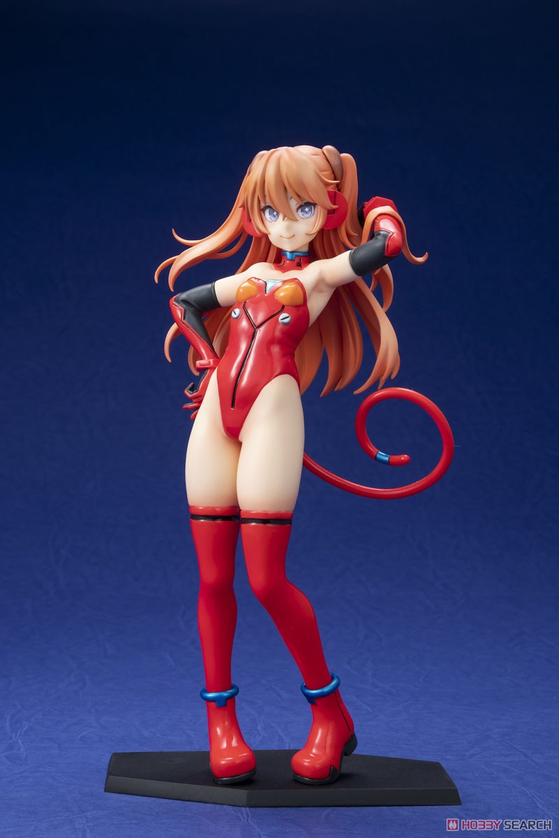 Evangelion Grimrock! Plus [Asuka] Mold Color White (Resin Kit) Item picture1