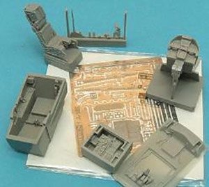 F/A-18E コックピット セット (ハセガワ用) (プラモデル)