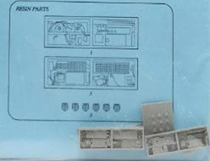 F/A-18E/F Super Hornet Electronic Bays (for Hasegawa) (Plastic model)