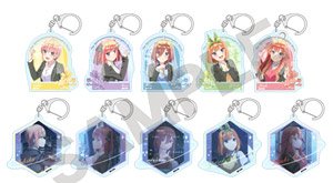 五等分の花嫁 トレーディングアクリルキーホルダー 映画 (10個セット) (キャラクターグッズ)