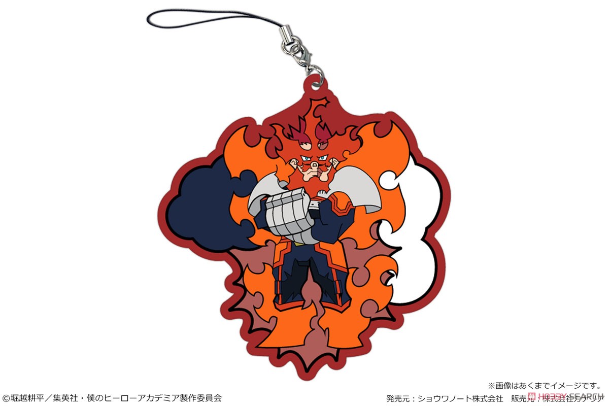 My Hero Academia Big Rubber Strap 06 Endeavor (Anime Toy) Item picture1