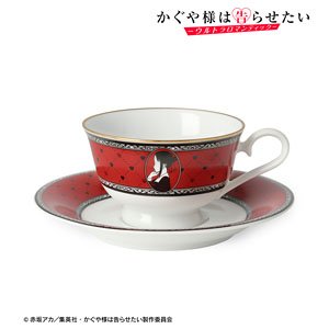 TV Animation [Kaguya-sama: Love Is War -Ultra Romantic-] Kaguya Shinomiya Cup & Saucer (Anime Toy)