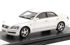 Toyota Mark X 300G Premium (2004) White Pearl Crystal Shine (Diecast Car)