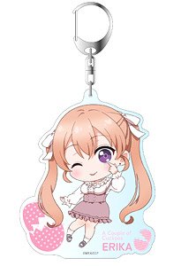 カッコウの許嫁 描き起こしアクリルキーホルダー 天野エリカ (私服Ver.) (キャラクターグッズ)