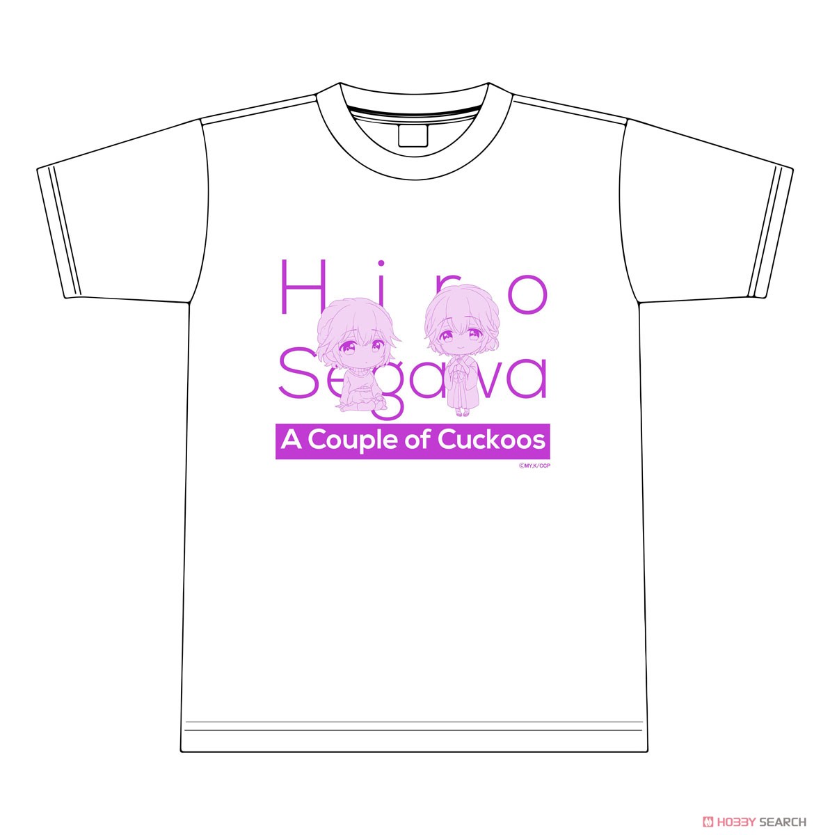 A Couple of Cuckoos [Especially Illustrated] T-Shirt Hiro Segawa XL (Anime Toy) Item picture1