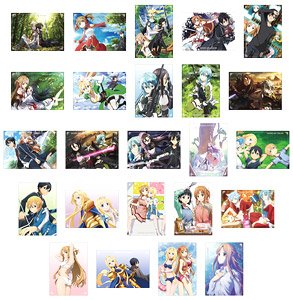Sword Art Online Hologram Picture Collection (Set of 12) (Anime Toy)