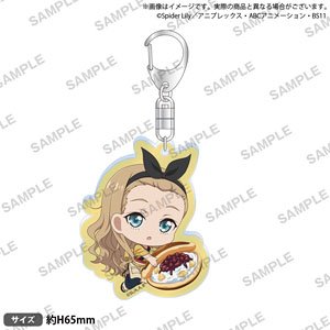 リコリス・リコイル むぎゅみにアクリルキーホルダー クルミ 喫茶リコリコver. (キャラクターグッズ)