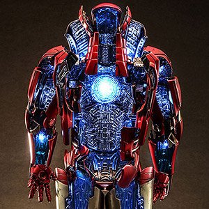 【ムービー・マスターピース DIECAST】『アイアンマン3』 1/6スケールジオラマ アイアンマン・マーク7 (オープン・アーマー版) (完成品)