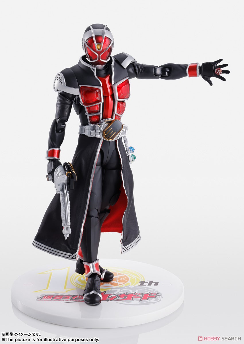 S.H.Figuarts (Shinkoccou Seihou) Kamen Rider Wizard Flame Style 10th Anniversary Ver. (Completed) 商品画像2