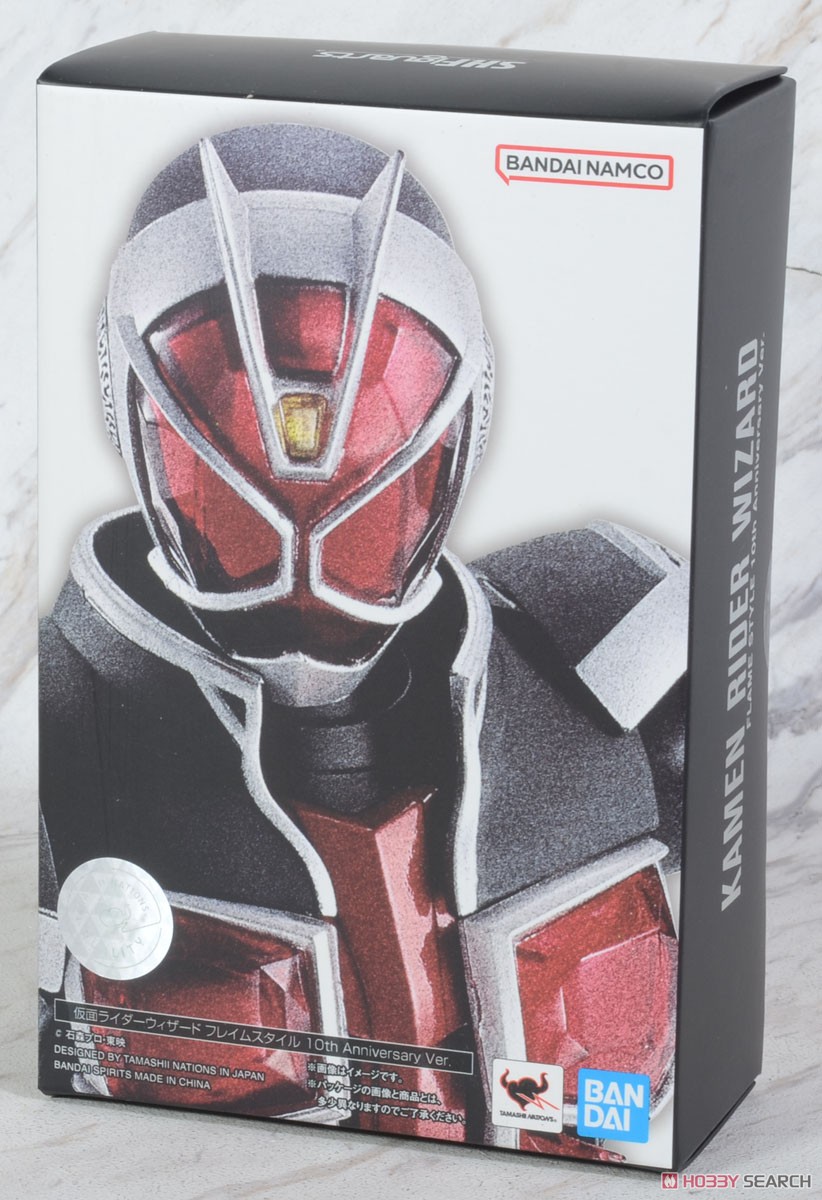 S.H.Figuarts (Shinkoccou Seihou) Kamen Rider Wizard Flame Style 10th Anniversary Ver. (Completed) パッケージ1