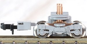 [ 6807 ] Power Bogie Type DT71A (Gray Frame/Silver Wheels) (1 Piece) (Model Train)