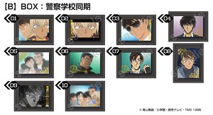 名探偵コナン コマコレ マグネットコレクション B 警察学校同期 (10個セット) (キャラクターグッズ)