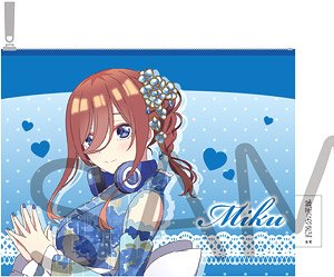 映画『五等分の花嫁』 フラットポーチ 三玖 (キャラクターグッズ)
