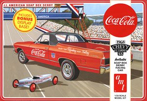 1968 Chevy El Camino SS (Coca-Cola) w/Soap Box Car (Model Car)