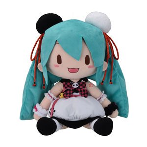 Hatsune Miku Series Fuwafuwa Plush Hatsune Miku - Panda Manju (LL) (Anime Toy)