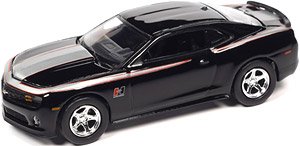 2010 ハースト シェビー カマロ ブラック/シルバー (ミニカー)