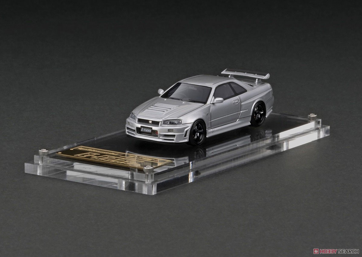 Nismo R34 GT-R Z-tune Silver (Diecast Car) 商品画像1