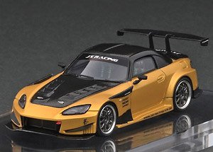 J`S RACING S2000 (AP1) Matte Gold (ミニカー)