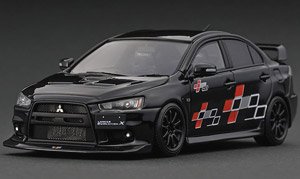 Mitsubishi Lancer Evolution X (CZ4A) Black Metallic (Diecast Car)