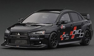 Mitsubishi Lancer Evolution X (CZ4A) Black Metallic (ミニカー)