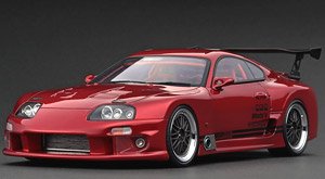TOP SECRET GT300 Supra (JZA80) Red Metallic (Diecast Car)