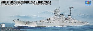 DKM O Class Battlecruiser Barbarossa (Plastic model)